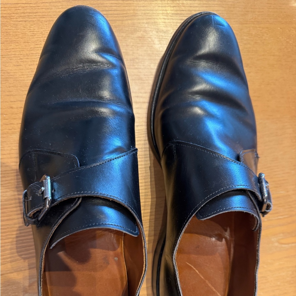 Polo Ralph Lauren Monk Strap Dress Shoes Men’s 12 Bench-made - Picture 2 of 8
